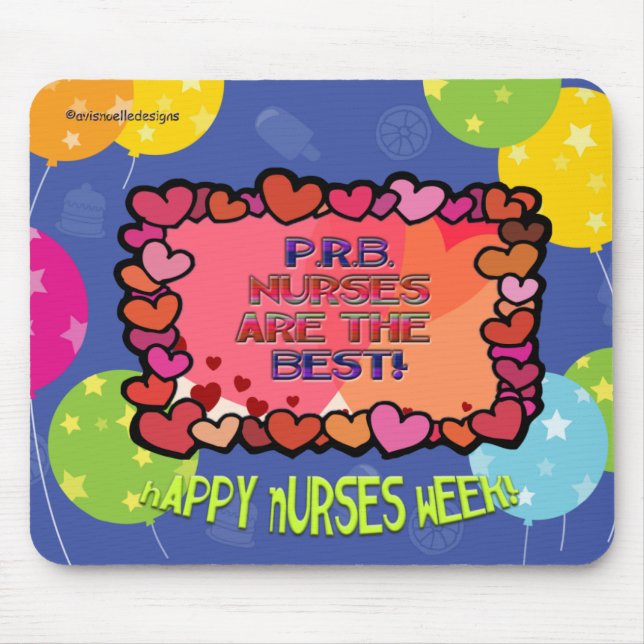P.R.B. Nurses Mouse Pad (Front)