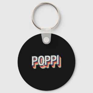 P Retro Vintage Clic Style Grandpa Long Sleeve Key Ring