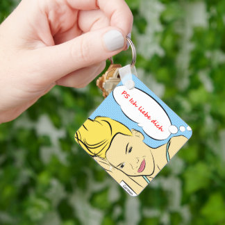 P.S ich liebe dich Keychain