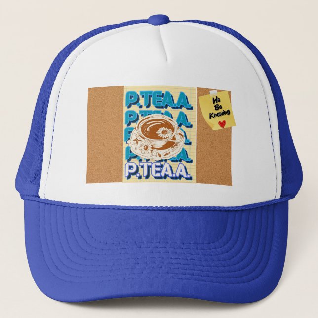 P-Tea-A Trucker Cap (Front)