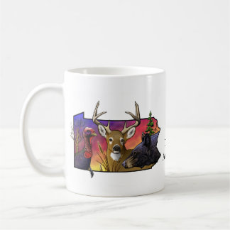 PA Big Game Animals Coffee Mug
