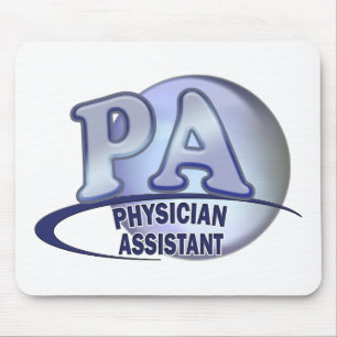 PA BLUE LOGO PHYSICIAN ASSISTANT MOUSE PAD