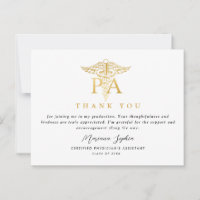 PA Caduceus Graduation Thank You