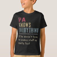 Pa Know Everything - Grandpa Gift