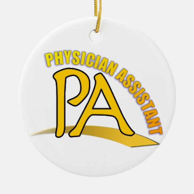 PA LOGO PHYSICIAN ASSISTANT CHRISTMAS ORNAMENT 2 (Front)