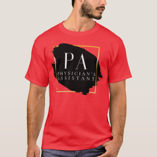 PA Physician Assistant Vers 1 Unique Minimalist Sq T-Shirt