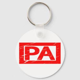 Pa Stamp Key Ring