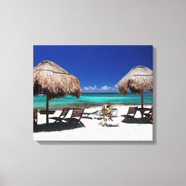 Paa Mul Beach Canvas Print (Front)