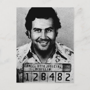 Pablo Emilio Escobar Postcard