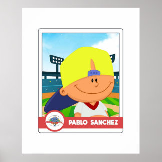 Pablo Sanchez Card Poster