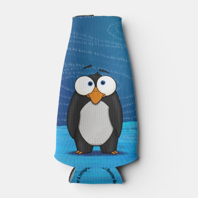 Pablo the Penguin, w/quote bottle cooler (Front)