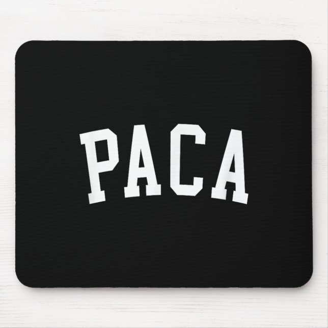 Paca _3  mouse pad (Front)