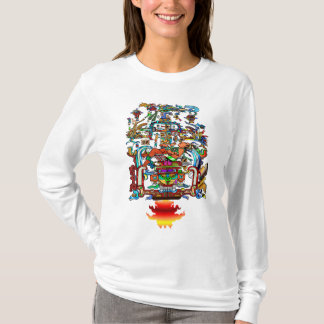 Pacal and the Mayan Hands (Femme Deluxe) T-Shirt