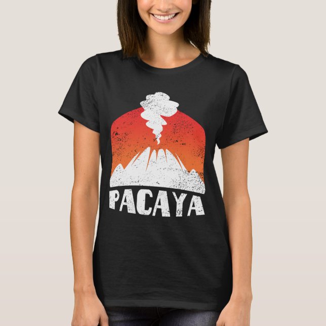 Pacaya  TShirt Volcano Eruption Shirt Volcanic (Front)