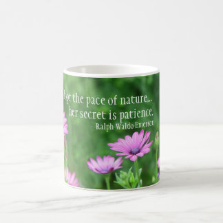 Pace of Nature Ralph Waldo Emerson Coffee Mug