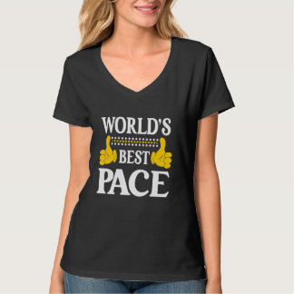 Pace Surname Funny Team Family Last Name World's B T-Shirt