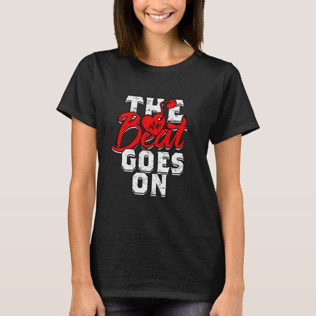 Pacemaker Heart Surgery Cardiac Pace Maker Pacemak T-Shirt (Front)