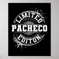 Pacheco Funny Surname Family Tree Birthday Reunion