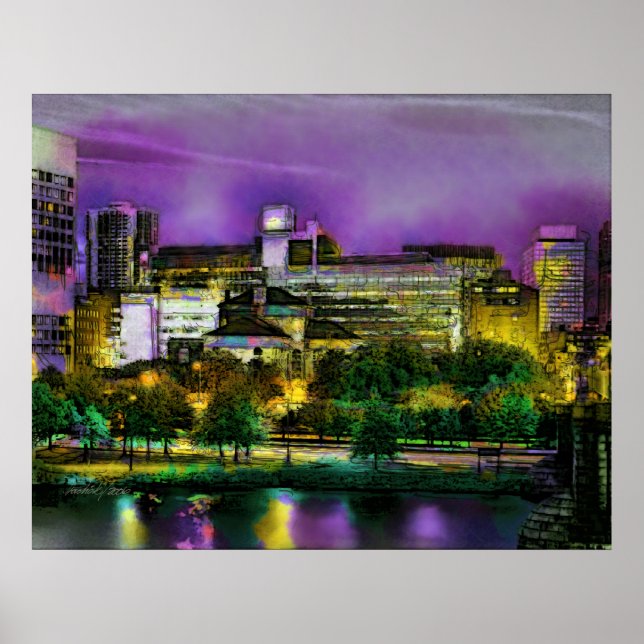 Pachek's Boston Nights Poster (Front)