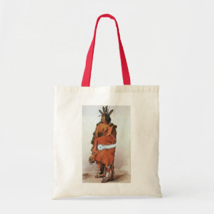 Pachtuwa-Chta, Arikara Warrior Portrait by Bodmer Tote Bag