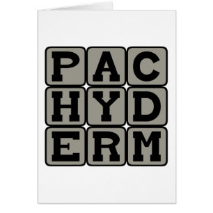 Pachyderm, Elephant
