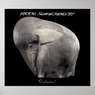 Pachyderm Poster