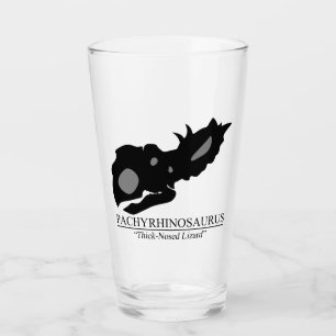 Pachyrhinosaurus Skull Glass