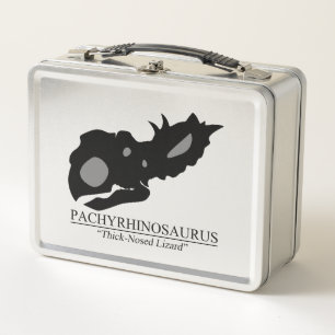 Pachyrhinosaurus Skull Metal Lunch Box