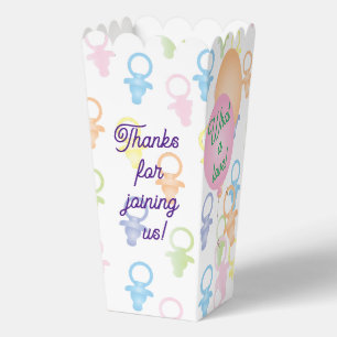 Paci Bunny Baby Shower Favour Box