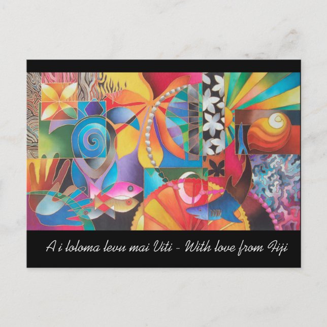 PACIFIC AFTERNOON POSTCARD (Front)