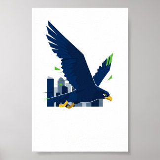 Pacific Apex Flight Poster