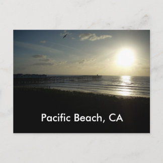 Pacific Beach, CA Postcard