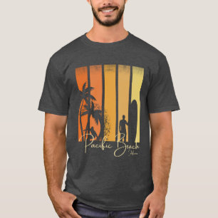 Pacific Beach California Surfing T-Shirt