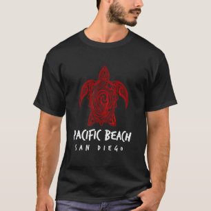 Pacific Beach San Diego Sea Turtle Design Pacific T-Shirt