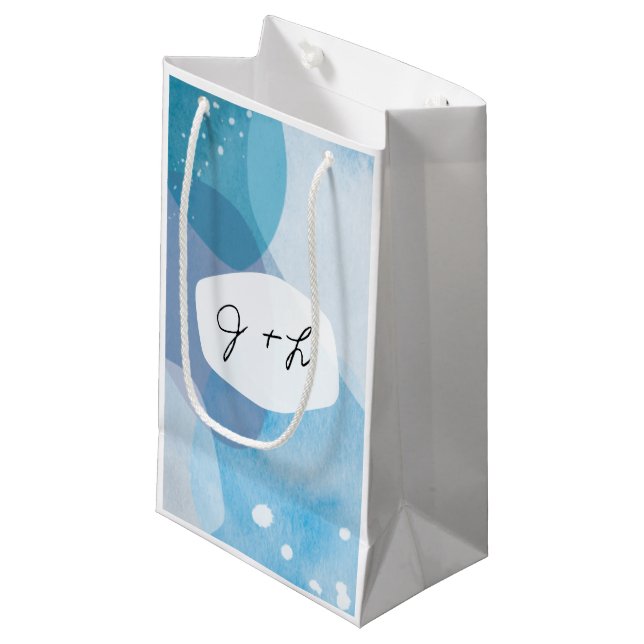 Pacific Blue Gift Bag (Front Angled)