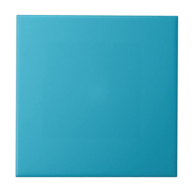 Pacific Blue Solid Color Tile (Front)