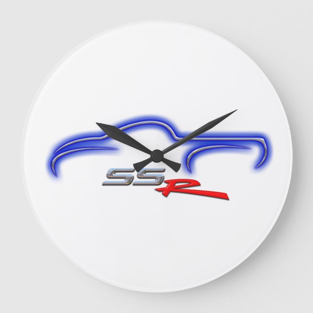 Pacific Blue Wall Clock (Front)