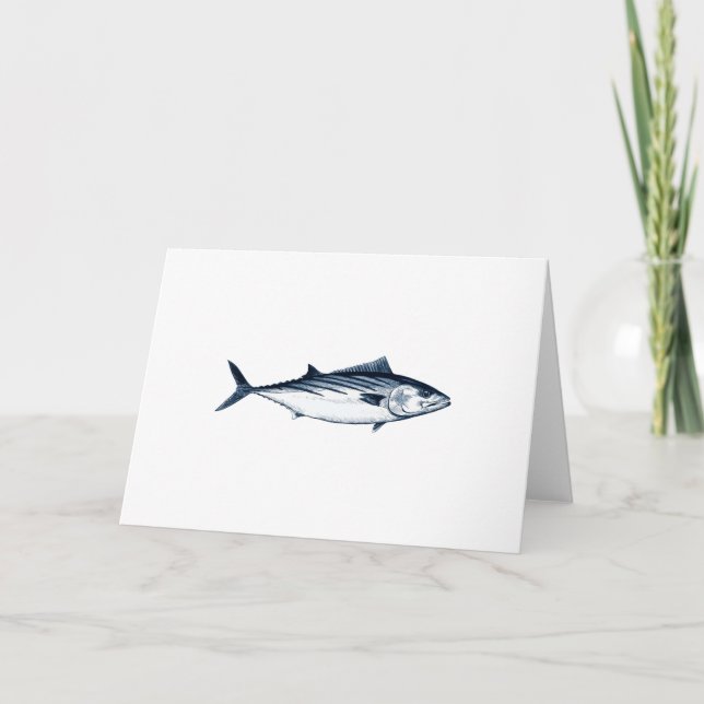 Pacific Bonito Logo Card (Front)