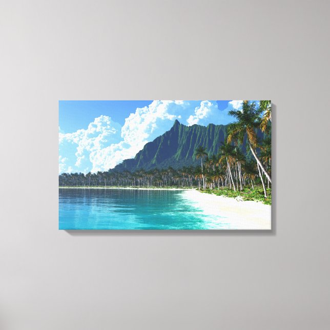Pacific Canvas Print (Front)