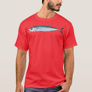 Pacific Chub Mackerel Colour Design T-Shirt