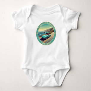 Pacific Coast Highway California Baby Bodysuit