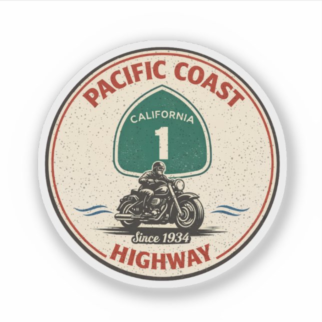 pacific coast highway motorcycle california route  (Front)