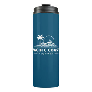 Pacific Coast Highway Motorcycle Thermal Tumbler