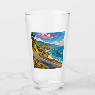 Pacific Coast Highway Rainbow Glass