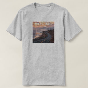 Pacific Coast Highway Sunset T-Shirt