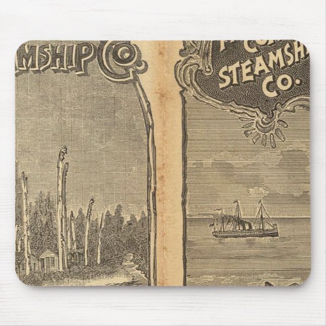 Pacific Coast Steamship Company 2 Mouse Pad (Front)