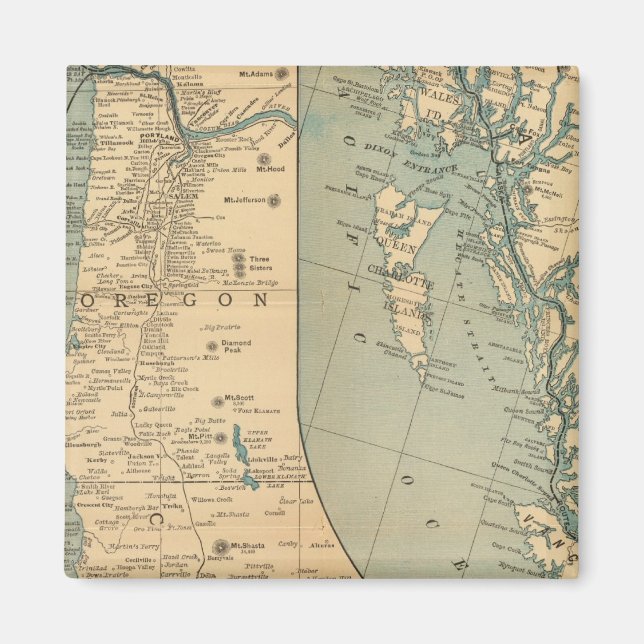 Pacific Coast Steamship Company Magnet (Front)