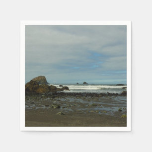 Pacific Coastline at Redwood National Park Napkin