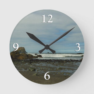 Pacific Coastline at Redwood National Park Round Clock