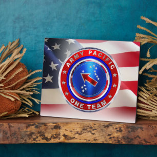 Pacific Command Army Veteran Plaque